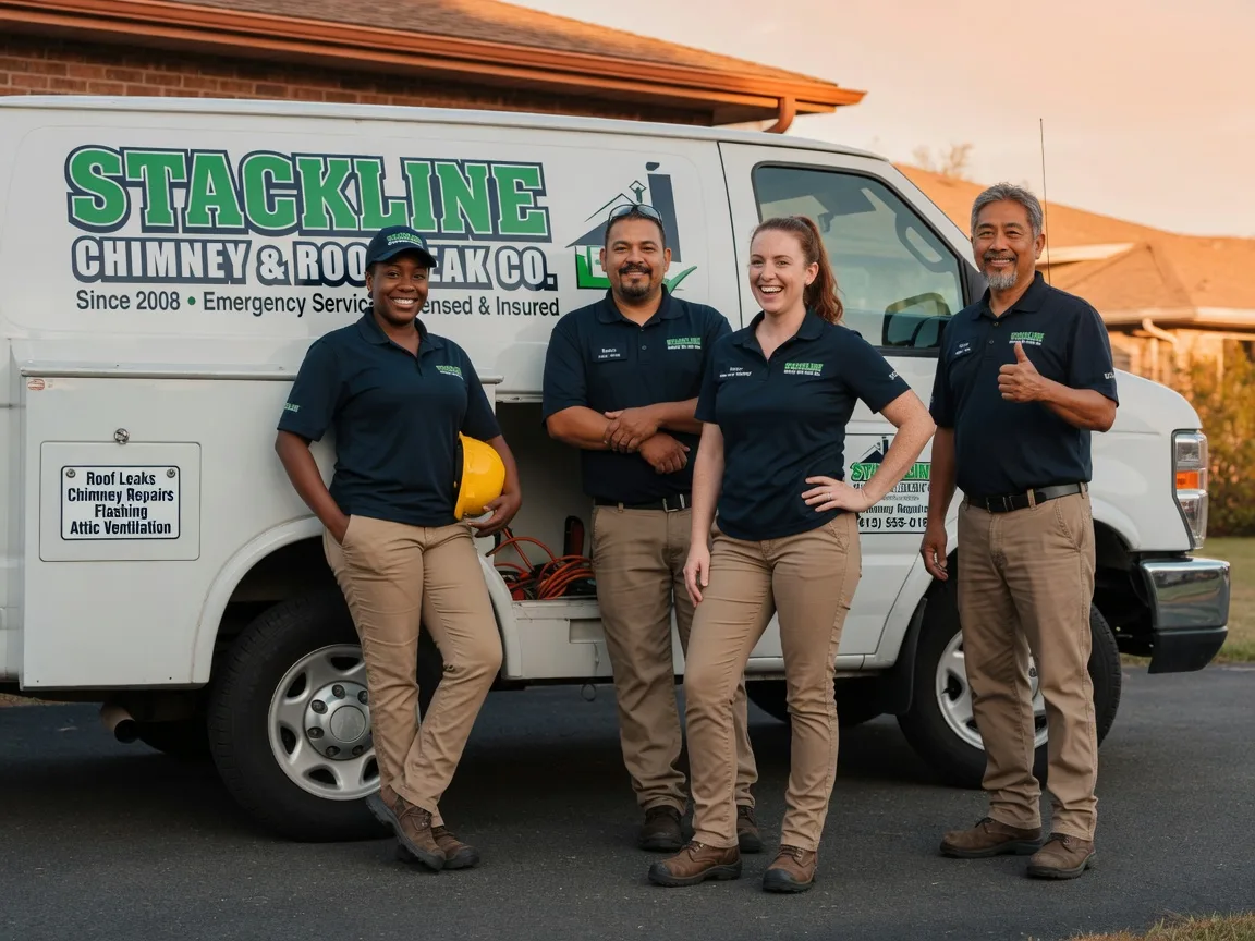 Chimney flashing repair company in Burns, TN
